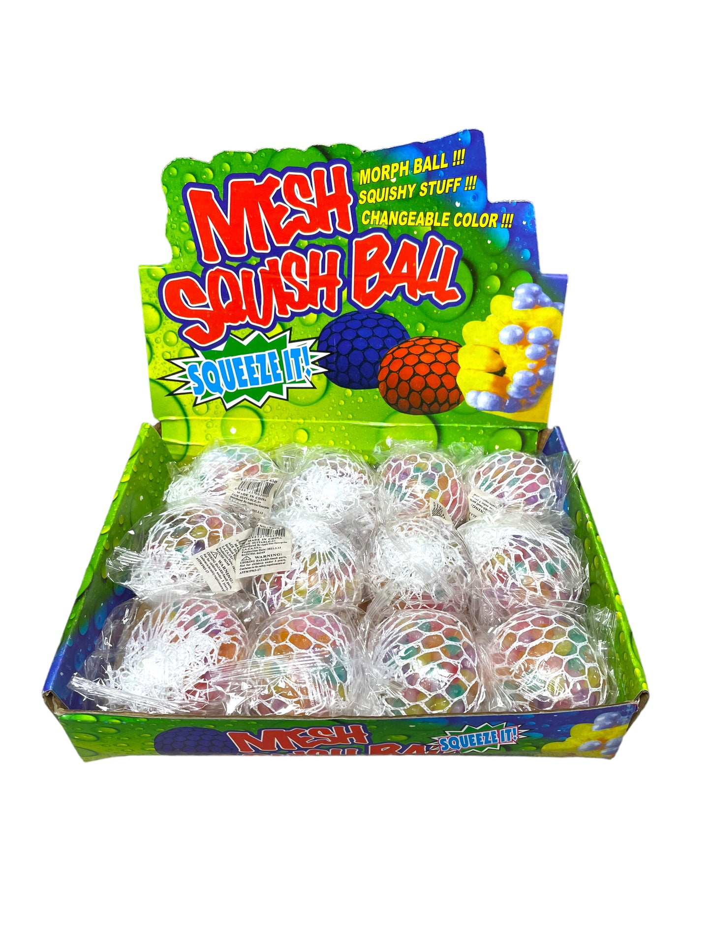 Squish Mesh Balls (White Mesh)