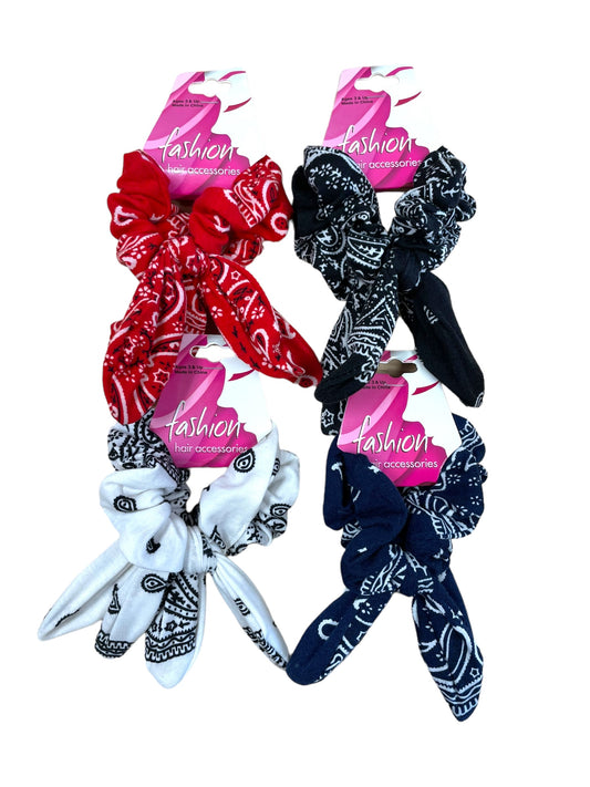 Bandana Scrunchies