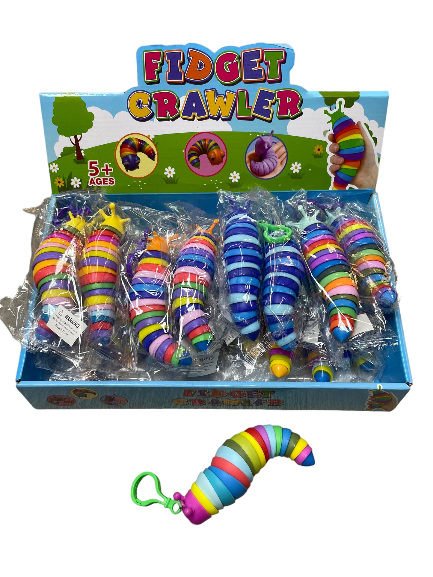 Fidget Crawler With Clip