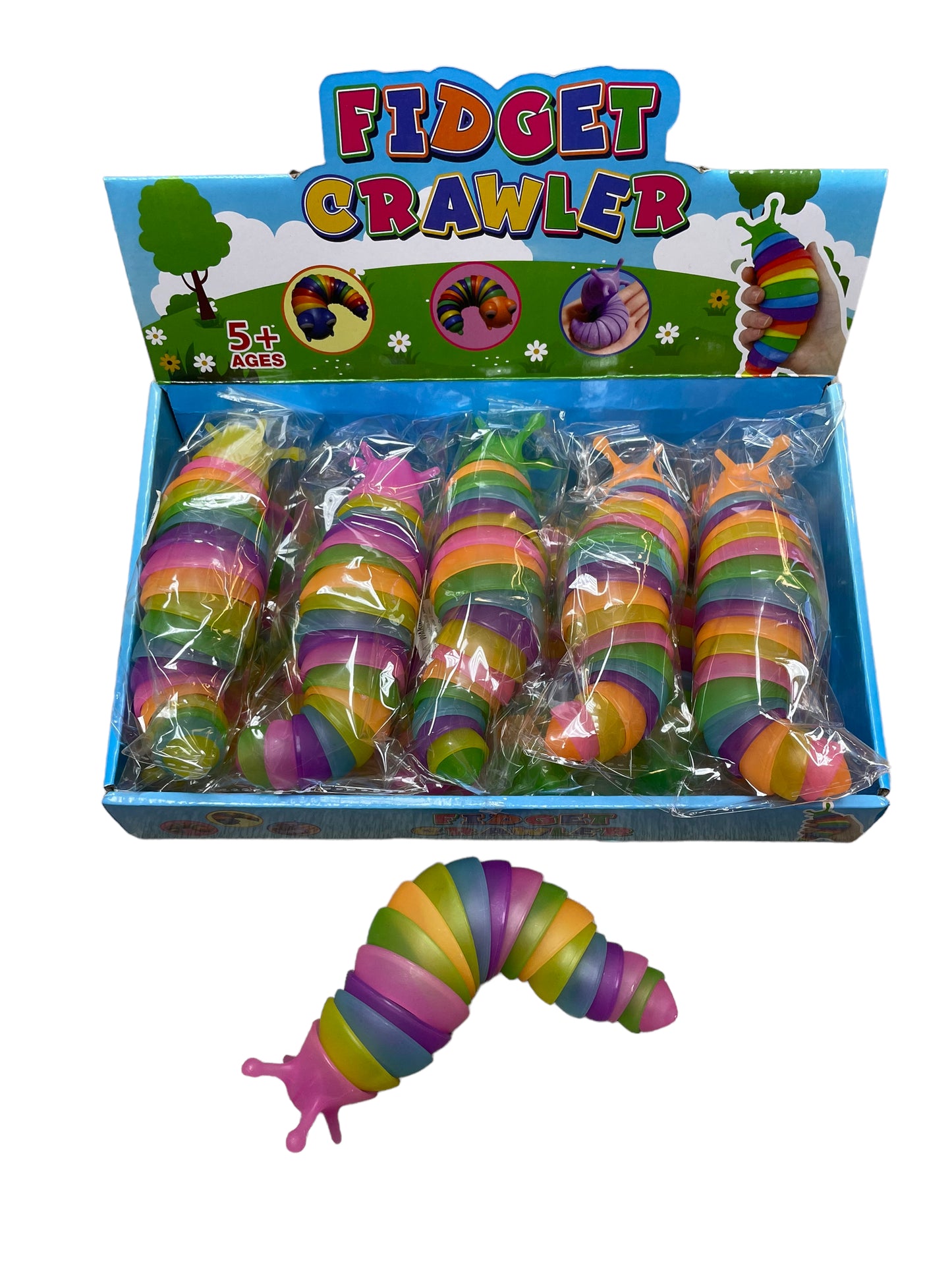 Fidget Crawler Glow in the Dark (7'')