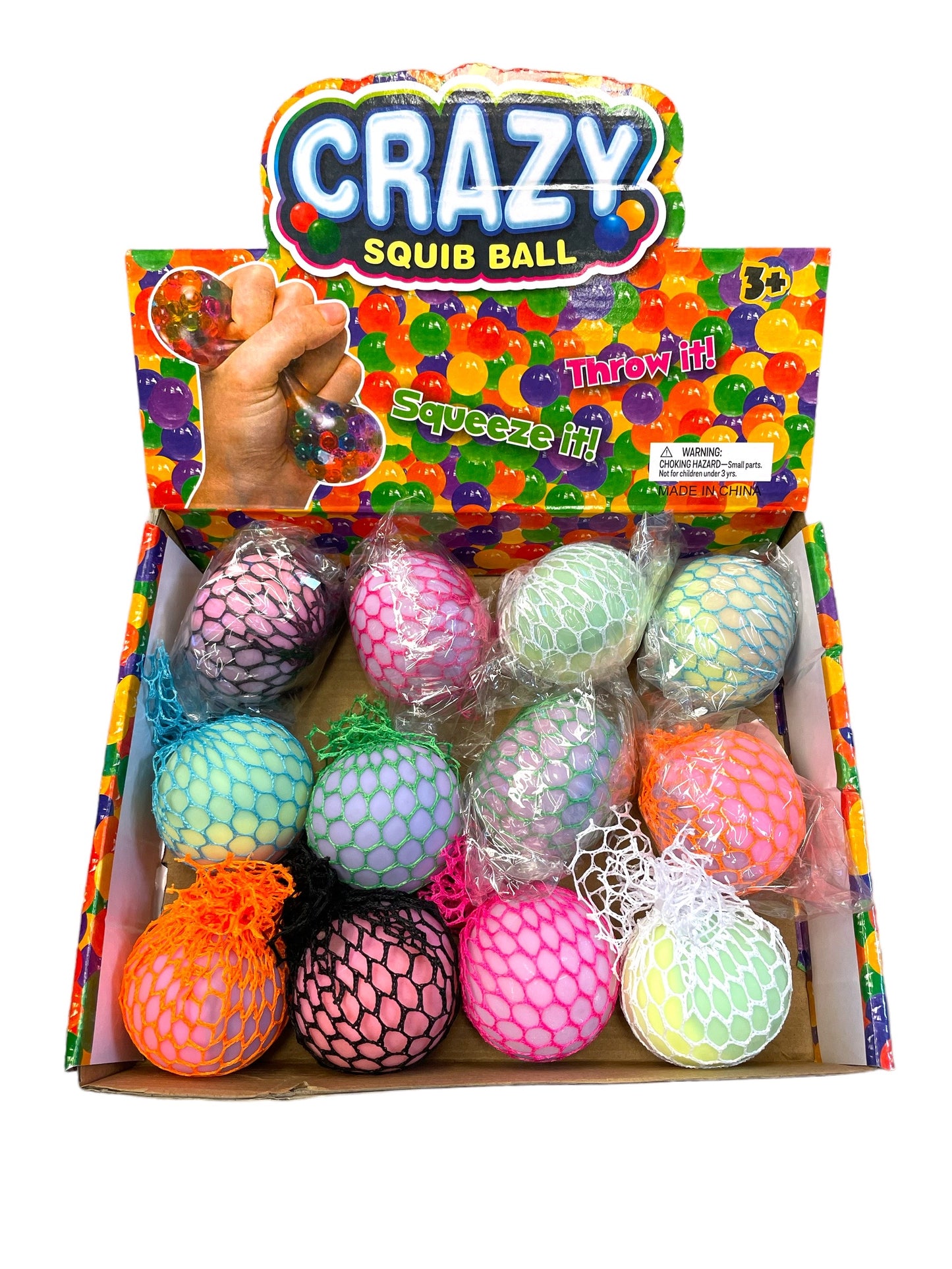 Colorful Squish Mesh Balls