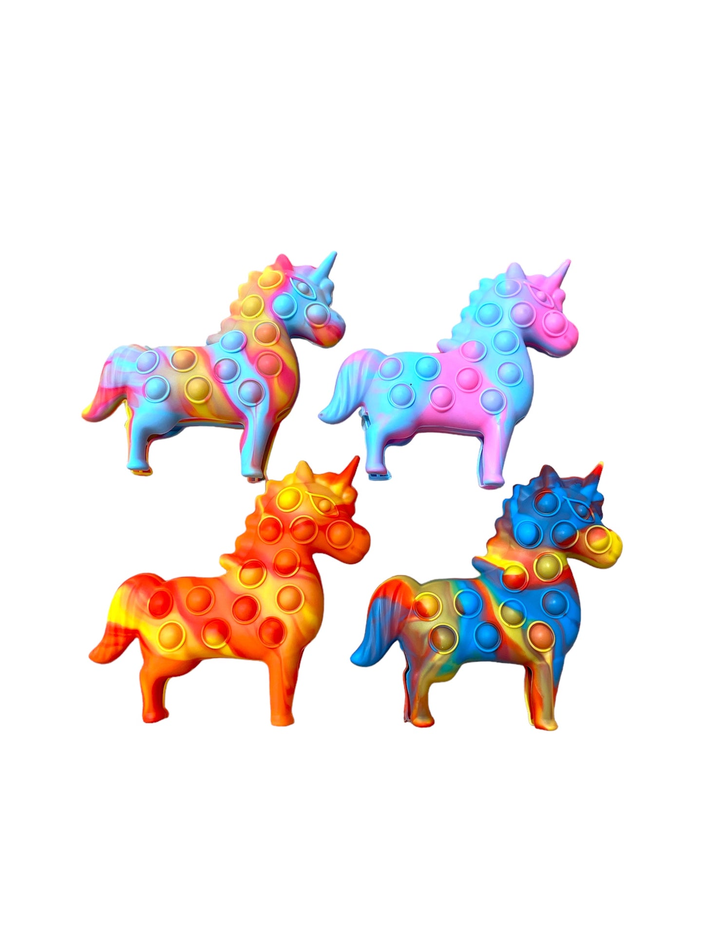 Unicorn Bubble Popper Light Up (3D)