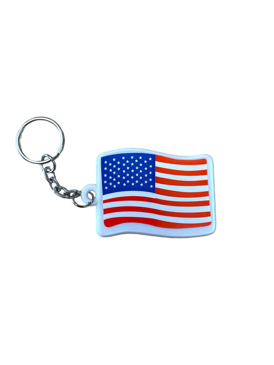 American Flag Keychains