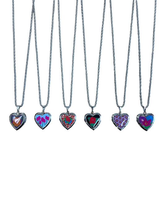 Heart Shaped Locket Necklace