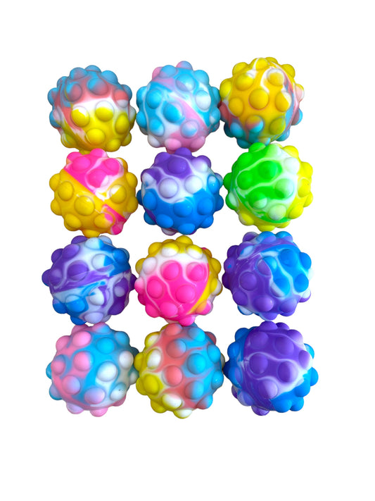 Light up Bubble Popper Balls (2.5'')